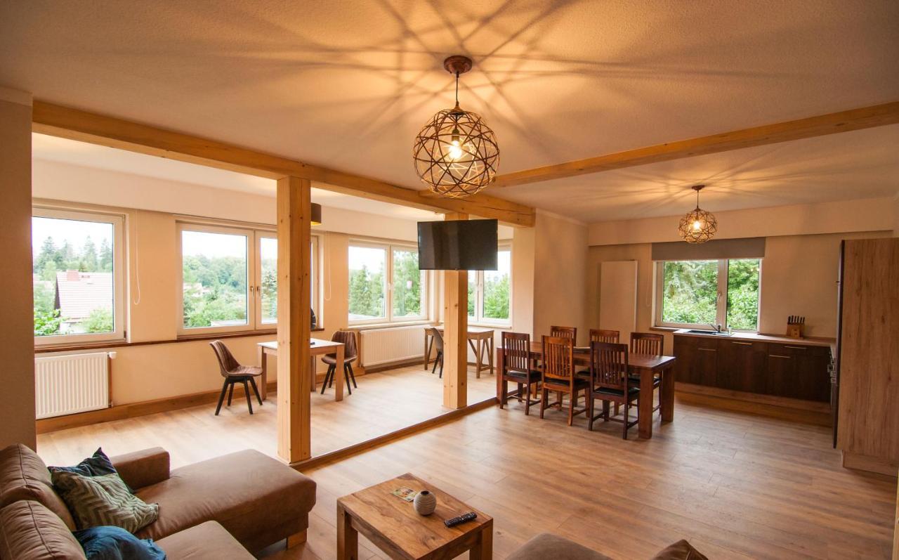 Ferienwohnung Ferienhaus Natur Pur Thale Exterior foto