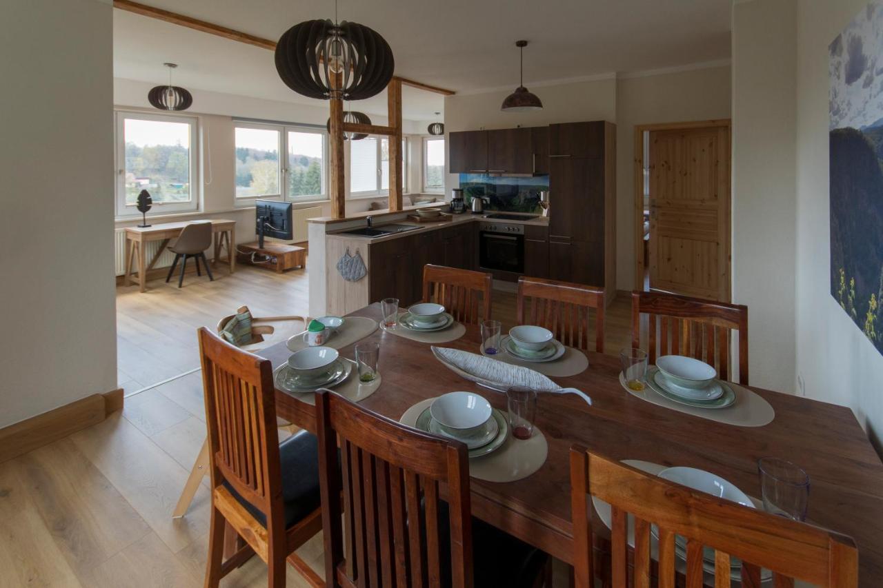 Ferienwohnung Ferienhaus Natur Pur Thale Exterior foto