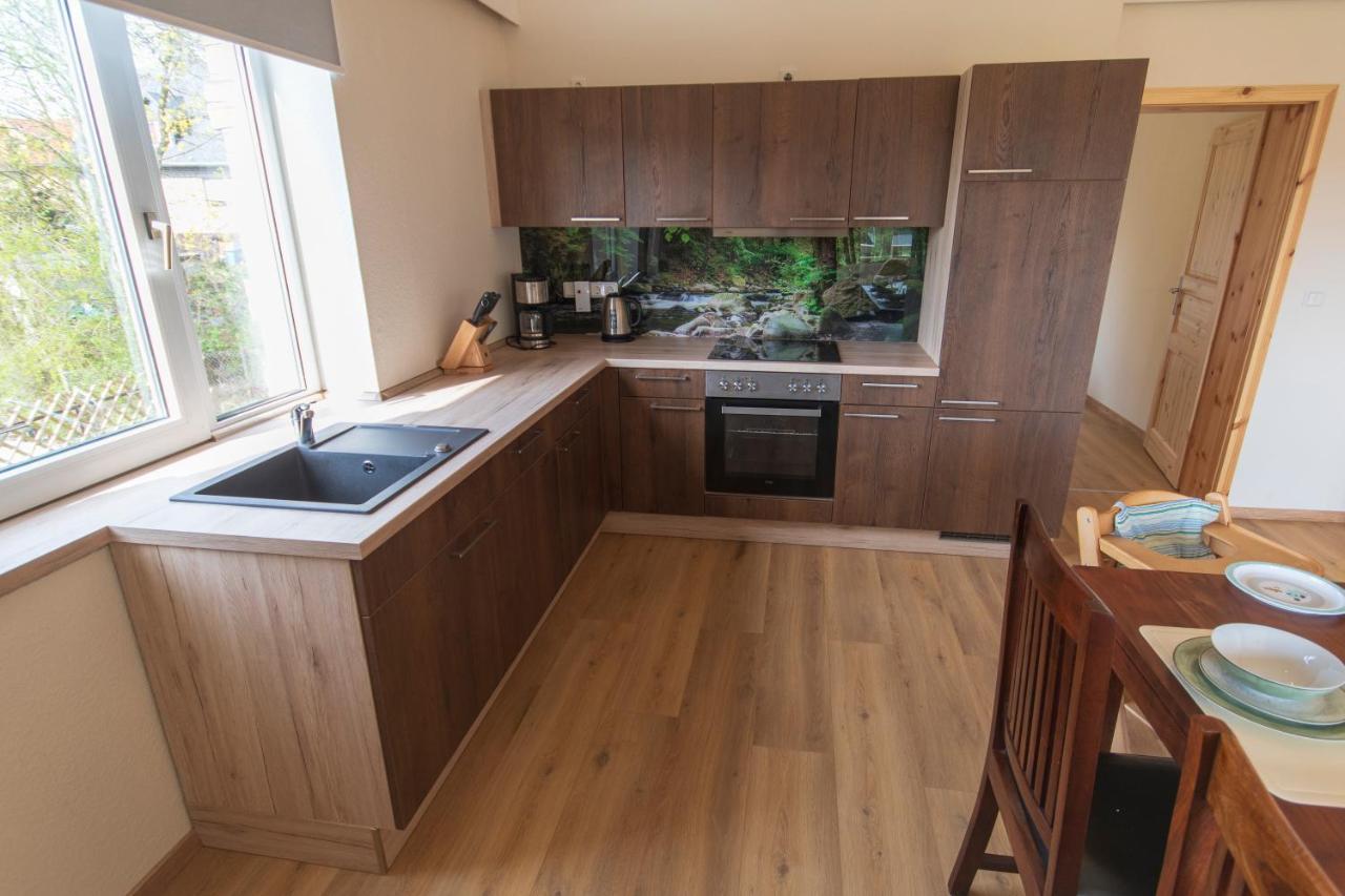Ferienwohnung Ferienhaus Natur Pur Thale Exterior foto